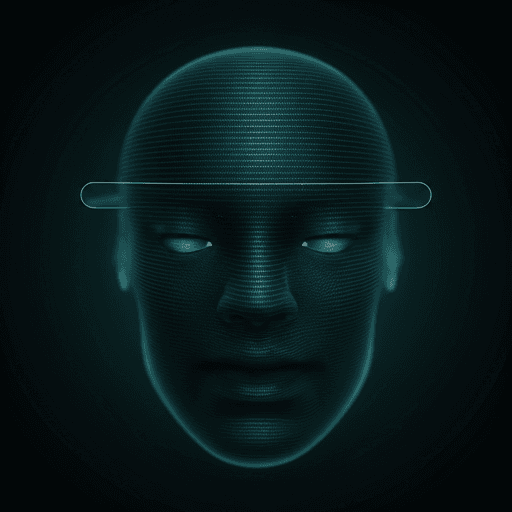 Monochrome product visual for the Sonore AI voice agent platform.
